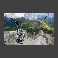 Cable railway to Paso Pordoi