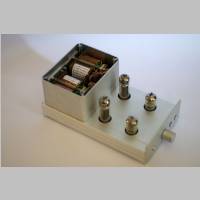 Headphone amp QQE03/12 - open case